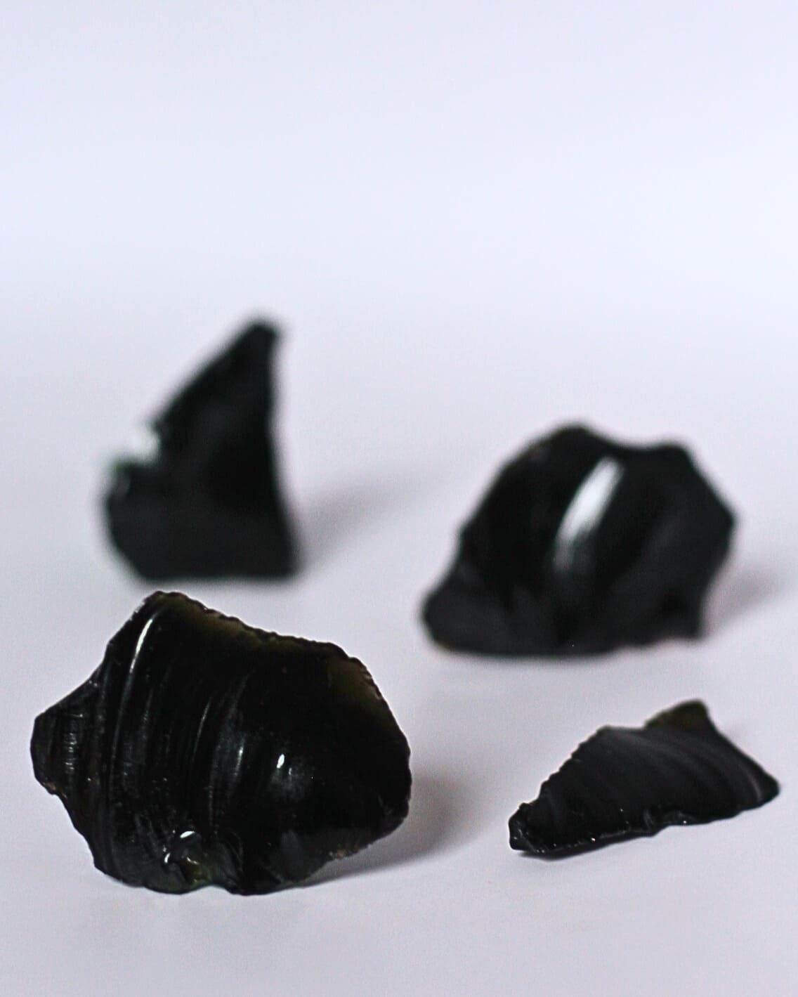 Obsidiana Negra Bruta